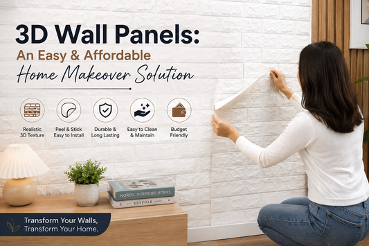 3D Wall Panels: An Easy and Affordable Home Makeover Solution
