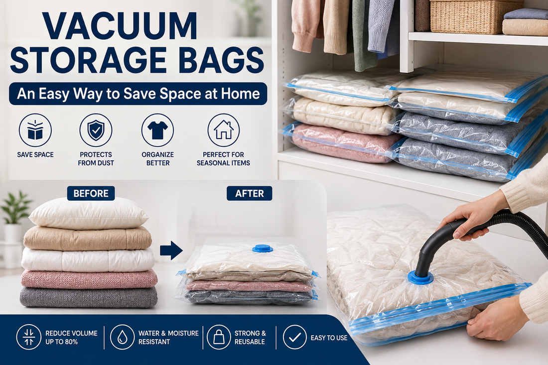 Vacuum Storage Bags: An Easy Way to Save Space at Home