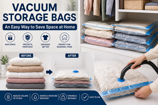 Vacuum Storage Bags: An Easy Way to Save Space at Home