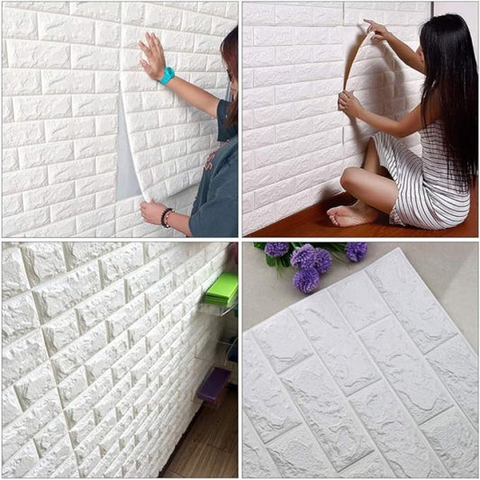 3D BrickWall Sticker