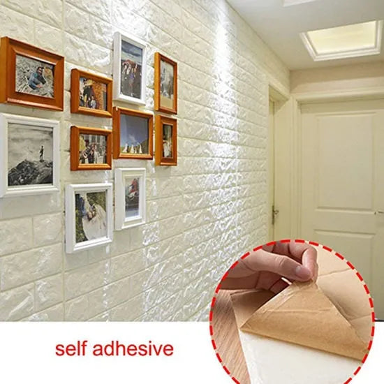 3D BrickWall Sticker