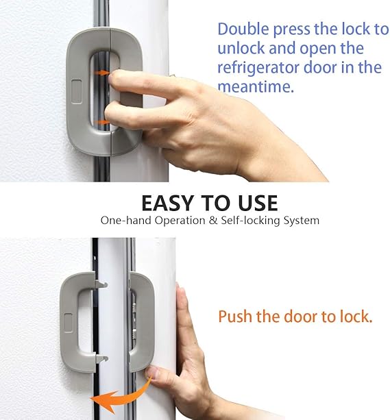 Fridge Door safety Lock